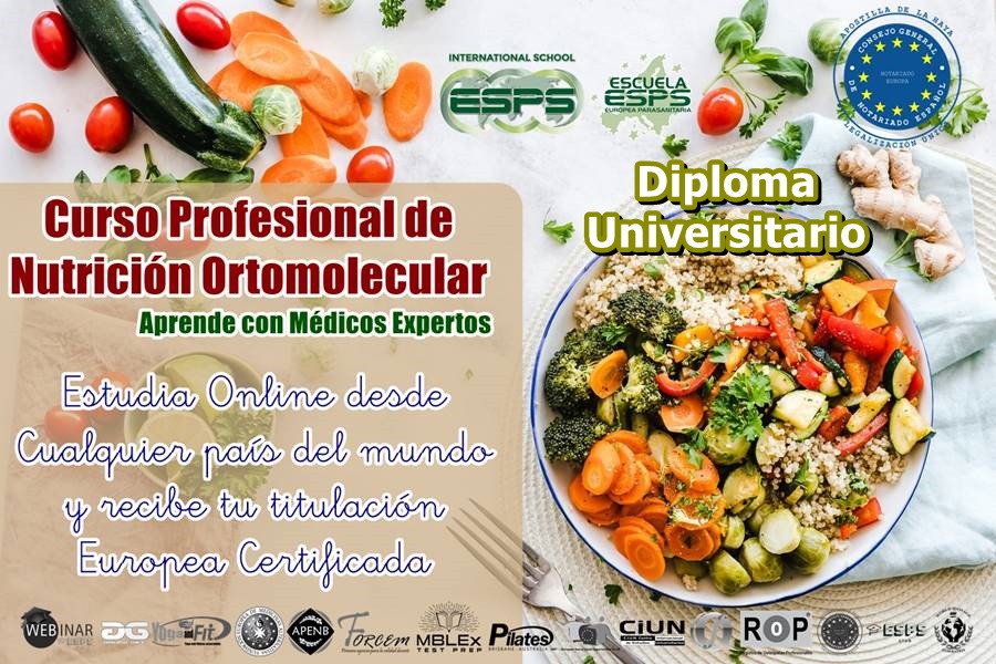 Curso de Nutrición Ortomolecular Online